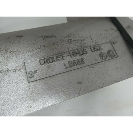 Crouse Hinds LR 3IN CONDUIT OUTLET BODIES AND Box LB888